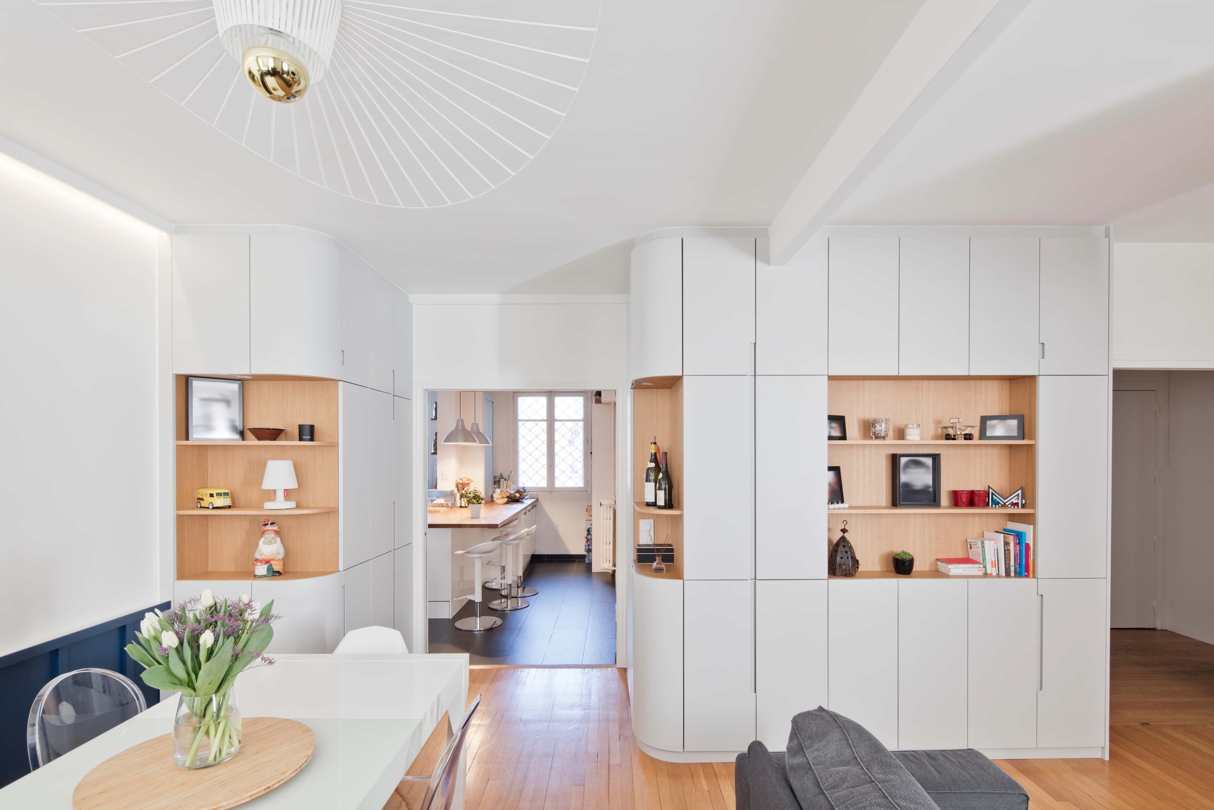 Restructuration lourde d’un appartement début de siècle